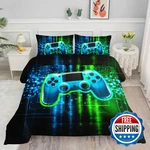 Smell Sunshine Green Gamepad Comforter Set 3D Printed Bedding 1. Fixed Price $77.57.