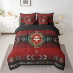 Feelyou Twin Southwest Native 7 Pc Bedding Set Geometric Comforter Sheet Pillow. Fixed Price $98.33.