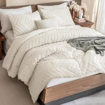 Andency California King Comforter Set (104*96 In), 01 - Beige. Fixed Price $74.17.