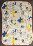 Vintage Sesame Street Toddler/crib Bedding Set (comforter And Sheet ). Fixed Price $55.00.