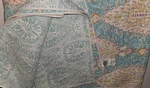 West Point Home Dena Cotton Floral Reversible Quilted King Size Comforter. Fixed Price $59.99.