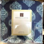 Concierge Collection Comforter King/california Size Damask/navy New!!. Fixed Price $50.00.