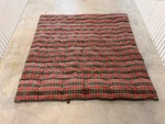 Ralph Lauren Polo Reversible Down Comforter Red Brown Plaid Full Queen 82 X 86. Fixed Price $98.00.