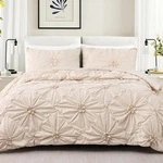 Quilts Queen Size Elegant Flower Bedding Set With 2 Pillow Shams, Lightweight So. Fixed Price $43.02.