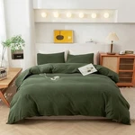 3 Pieces Duvet Cover Oversized King (120"X98") Avocado Green (no Comforter). Fixed Price $134.48.