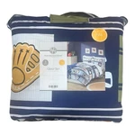Huntington Home 3 Piece Quilt Set Sports, Theme, Full. Fixed Price $49.99.