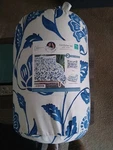 Mainstays Blue And White Comforter With Sham (set #2). Fixed Price $27.00.