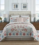 Southern Living Amani King Comforter Mini Set 3 Pc Multicolor Floral $249 Nwt. Fixed Price $109.95.