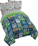 Jay Franco Minecraft Monster Hunters 5 Piece Queen Bed Set - Includes Reversible. Fixed Price $84.39.