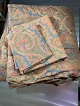 Ralph Lauren Vintage Paisley Queen Comforter Set 100% Cotton. Fixed Price $175.00.