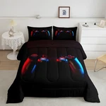 Feelyou Teens Boys Gamer Comforter Set Black Gaming Bedding Full Size Vid.... Fixed Price $31.57.