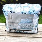 Home Expressions Queen Size Complete Bedding Set 8 Piece Comforter Sheets White. Fixed Price $74.90.