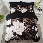 Yogeneg 7 Piece Bag King Size Comforter Set Botanical Floral Bedding.... Fixed Price $67.09.