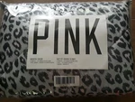 Victoria's Secret Leopard Gray/pink Comforter Pillow Case Sheet Set Twin Xl. Fixed Price $499.99.