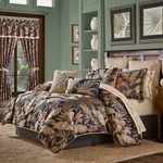 Martinique Black 4-PIECE Comforter Set By J Queen. Fixed Price $375.69.