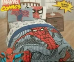 Marvel Comics Spider-man Twin Microfiber Comforter Nip. Fixed Price $58.65.