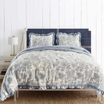 Kasentex Quilted Ultra Soft Comforter Set Reversible Duvet Insert King Size. Fixed Price $35.00.