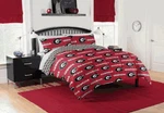 Georgia Bulldogs Ncaa Rotary Full Size Bed In Bag Set. Fixed Price $50.00.