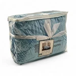 Swift Home Floral Pintuck 3-PIECE Comforter Set Full / Queen Size Polyester. Fixed Price $39.99.