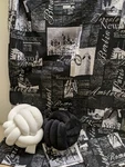 Alamode Home Twin Duvet Set Fashion Knot Pillows 4 Hospitality Guest Dorm Room. Fixed Price $50.00.