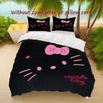 Hello Kitty Bedding Set Sanrio Kawaii New Twin Duvet Cover Pillowcases. Fixed Price $49.92.