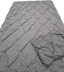 Pottery Barn Pintuck Comforter & Sham Twin Xl Dorm Teen Microfiber Dark Gray. Fixed Price $76.98.