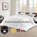 Bedsure Gentle Soft Down Duvet Insert, Quilted Comforters Queen Size. Fixed Price $88.88.