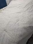Harbor House King Size White Light Blue Embroidered Scallop Shell Comforter. Fixed Price $47.81.