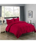 Lotus Home Comforter Mini Set King Water And Stain Resistant Pintuck. Fixed Price $60.00.