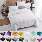 Hig All Season Reversible Down Alternative Comforter Set 3 Pieces With Shams. Fixed Price $40.99.
