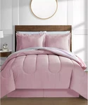 Fairfield Square Collection Austin Stripe/solid Reversible Comforter Set- King. Fixed Price $30.00.
