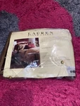 Ralph Lauren Venetian Court Velvet Euro Sham Original Package 26X26 Inch Nos. Fixed Price $69.91.