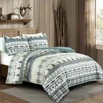 Chezmoi Collection Meadow Wildlife Explorer Printed Microfiber Comforter Set. Fixed Price $52.99.