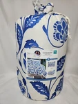 Mainstays White Floral Comforter Set With Sham Twin / Xl Bed Bag. Fixed Price $27.99.