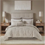 Madison Park Emilia 12 Piece Jacquard Comforter Set With Bed Sheets Shams Pillow. Fixed Price $79.00.