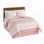 Fairfield Square Home Collection 8-PIECE Reversible Queen Bed Ensemble In Blush. Fixed Price $60.99.