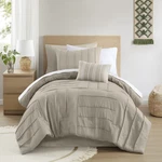 Mainstays MS8544409622-21 All One Reversible Comforter And Sheet Set,. Fixed Price $28.00.