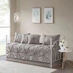 Madison Park Leila 6 Piece Reversible Daybed Cover Set Comforter,pillows,shams. Fixed Price $59.90.