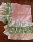 Matilda Jane Adventure Begins Rows Of Ruffles Girl's Twin Bedskirt 100% Cotton. Fixed Price $34.44.