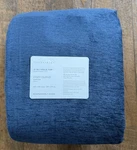 New Pottery Barn Cozy Cloud Doublewide Drape 100" X 108" Midnight Blue. Fixed Price $135.96.