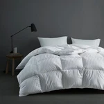 Luxury White Down Comforter Twin Size, 600 Fill Power, 100% Cotton, Made Usa. Fixed Price $274.99.