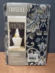 Croscill Imperial Blue Canopy Classic Window Valance Jacquard 54IN X 18IN. Fixed Price $34.99.