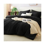 Cozylux King Comforter Set Black, 7 Pieces Bed Bag Soft Be... Usa Fast Ship. Fixed Price $64.45.