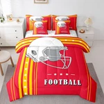 Erosebridal 7 Pcs Football Full Comforter Sets Bed In Bag Sports. Fixed Price $42.65.