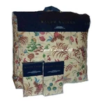 Ralph Lauren Maren Natural Queen Comforter Shams Set $749 Tropical Botanicals. Fixed Price $399.99.