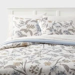 Full/queen Printed Comforter Set Ivory/light Blue/honey Yellow - Room Essentials. Fixed Price $16.99.