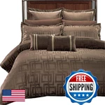 Sheetsnthings Janet Jacquard 7PC Full-queen Duvet Cover Set Multi-tone Of. Fixed Price $141.88.