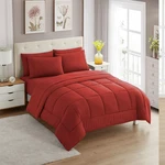 Sweet Home Collection 7 Piece Comforter Set Bag Solid Color All Season Soft. Fixed Price $48.26.