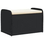 Storage Bench With Cushion Outdoor Garden Seat Furniture Poly Rattan Vidaxl. Fixed Price $162.99.