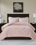 Madison Park Ava Reversible 3-PC. Full/queen Comforter Set, Blush. New. Fixed Price $69.74.